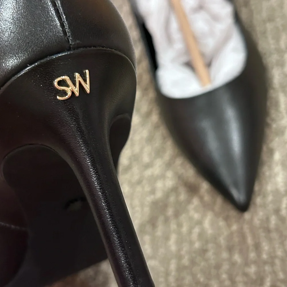 BNWT Stuart Weitzman Dancer 75 Pumps in Black - Size 6.5 - Picture 4 of 11